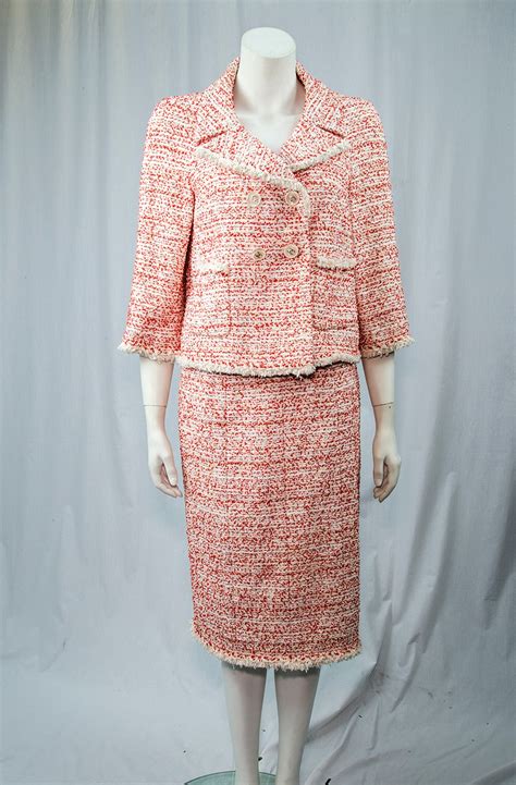 chanel suit tweed|women tweed suit chanel type.